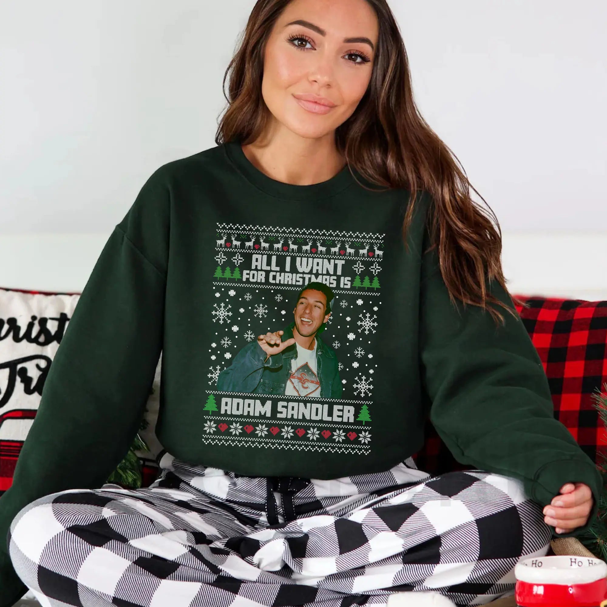 Ad4M S4Ndler Vintage T-Shirt, Christmas Holiday Oversize Tee Unisex Sweatshirt, Gift for Women and Man Unisex T-Shirt