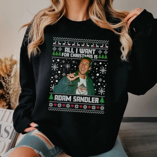 Ad4M S4Ndler Vintage T-Shirt, Christmas Holiday Oversize Tee Unisex Sweatshirt, Gift for Women and Man Unisex T-Shirt