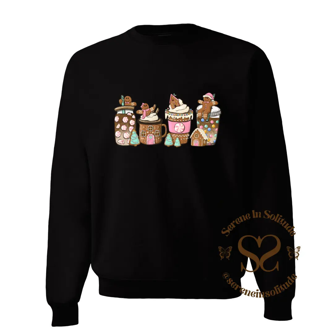 Gingerbread Coffee Crewneck Sweatshirt