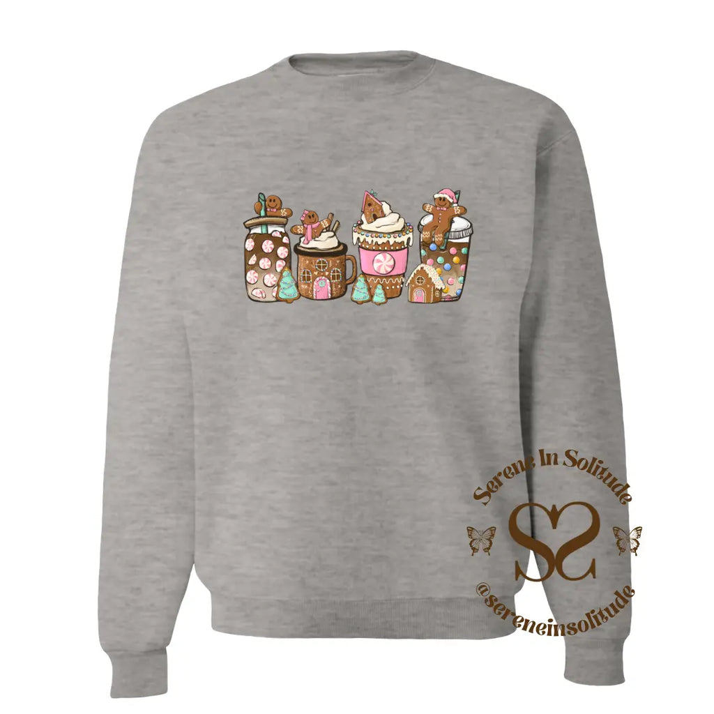 Gingerbread Coffee Crewneck Sweatshirt
