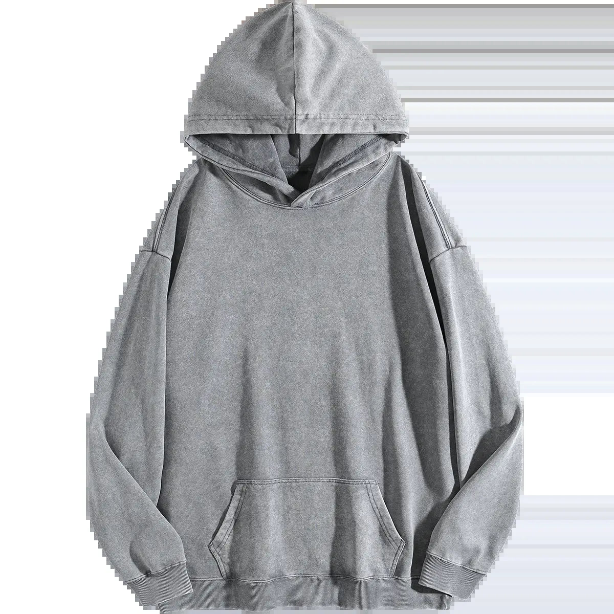 Holafish Womens Vintage Acid Wash Hoodie Pullover Sweatshirts Oversized Loose Fit Winter Long Sleeve Comfy Cotton Fleece Jacket Summervibes