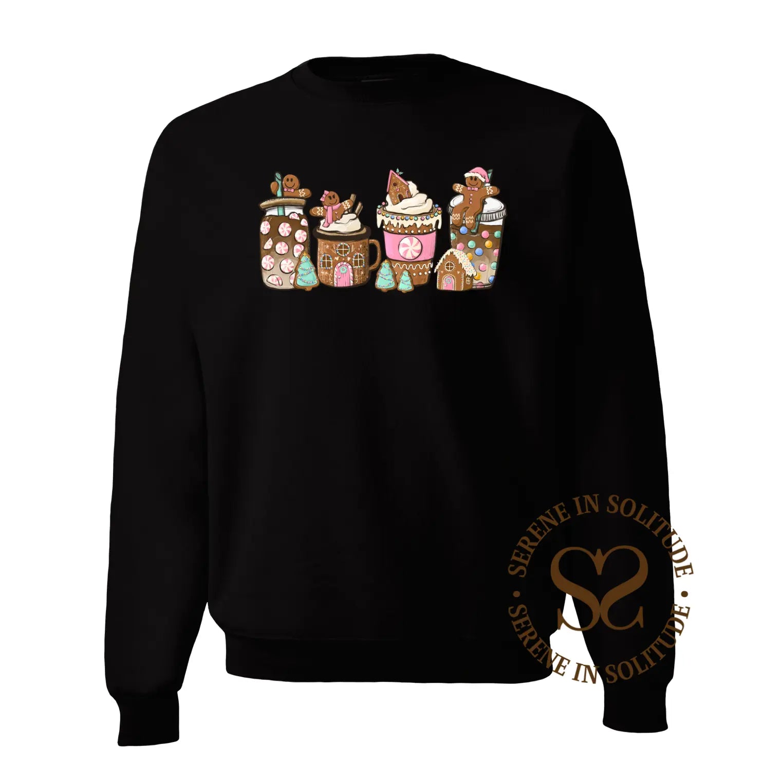 Gingerbread Coffee Crewneck Sweatshirt