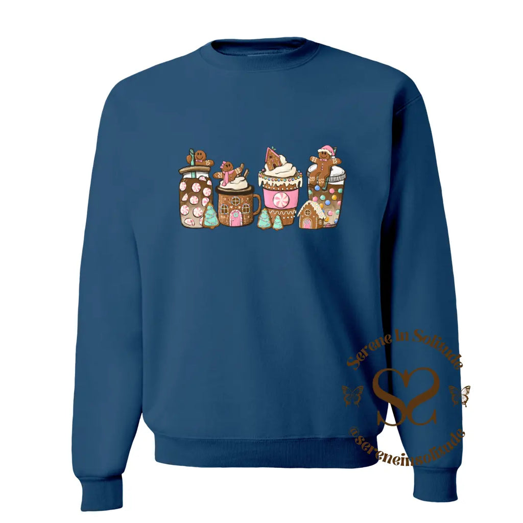 Gingerbread Coffee Crewneck Sweatshirt