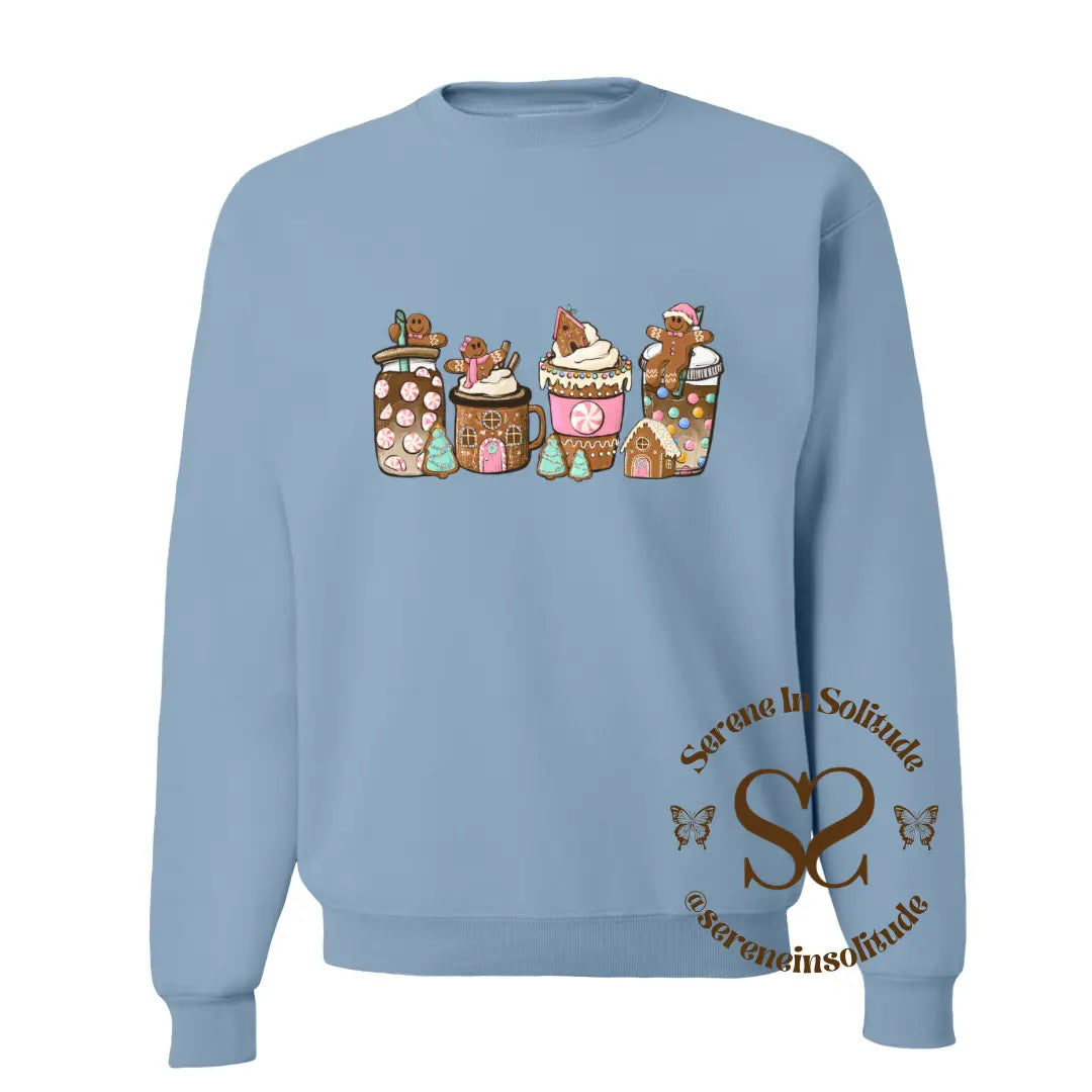 Gingerbread Coffee Crewneck Sweatshirt