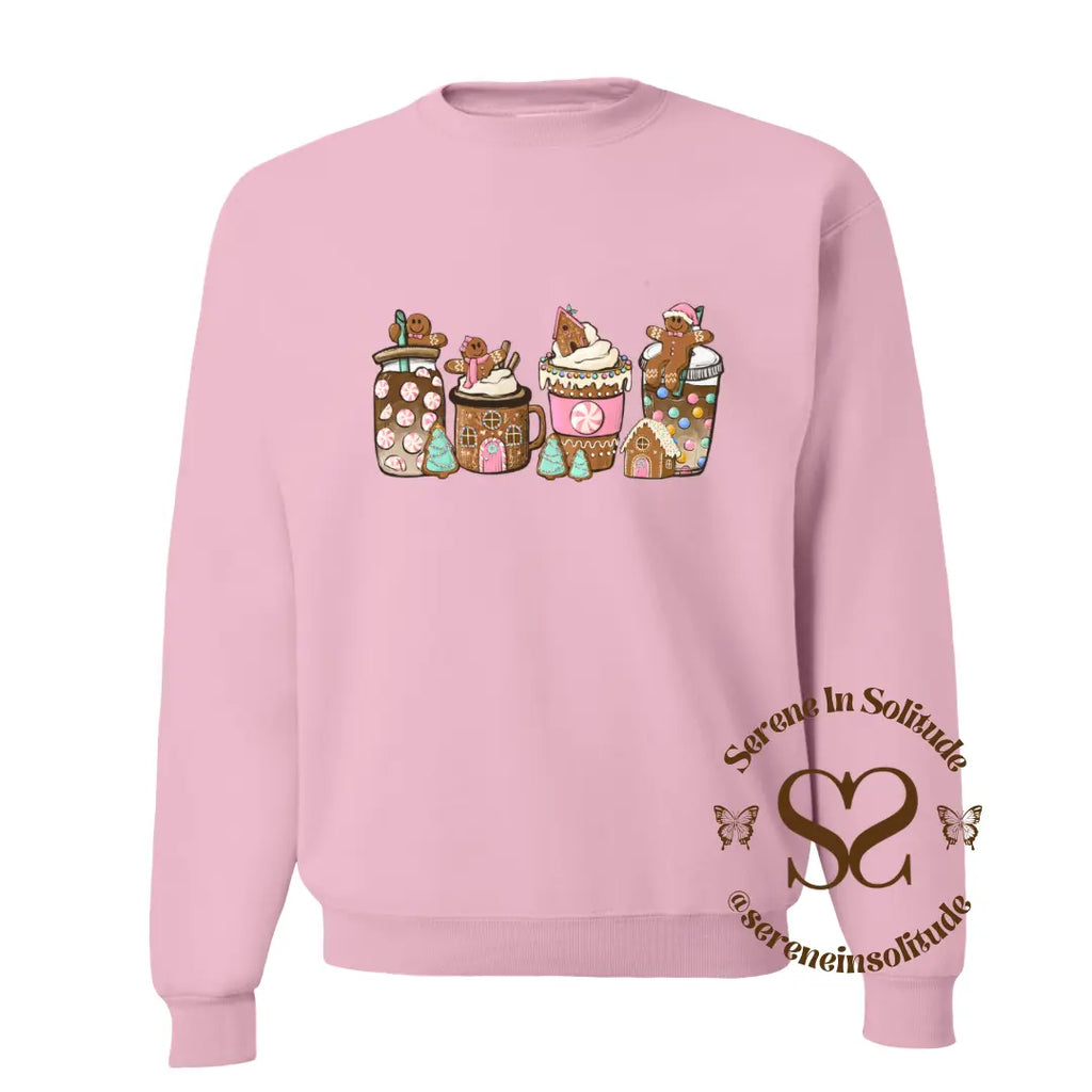Gingerbread Coffee Crewneck Sweatshirt