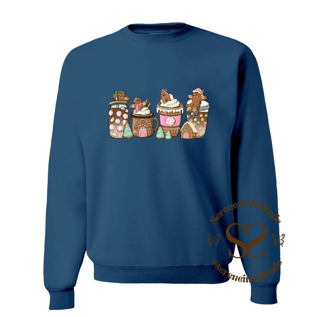 Gingerbread Coffee Crewneck Sweatshirt