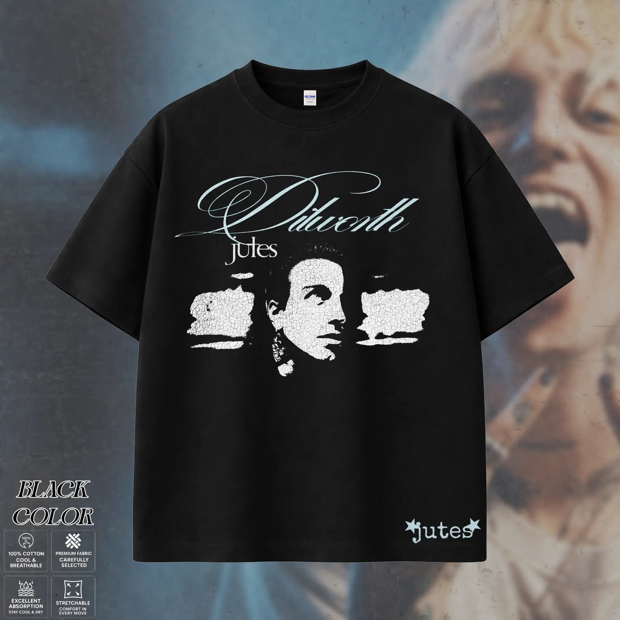 [COLLECTION] Jutes Music T-Shirt, Alternative Rock Grunge Pop-Punk Band Tee, Nu-Metal Music Shirt, Unisex Oversize Graphic Tee, Gift for Music Lovers, Rock Gift for Men & Women