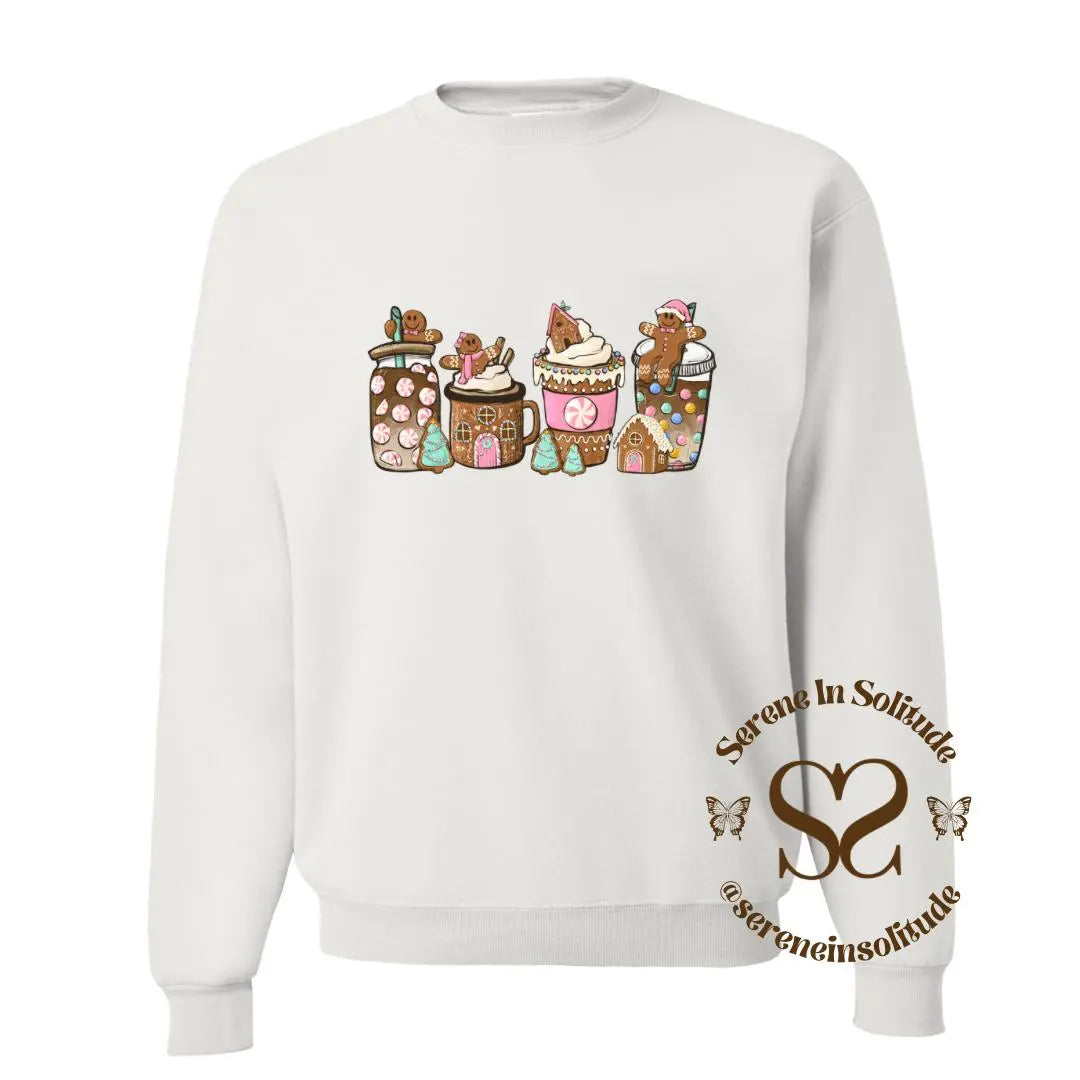 Gingerbread Coffee Crewneck Sweatshirt
