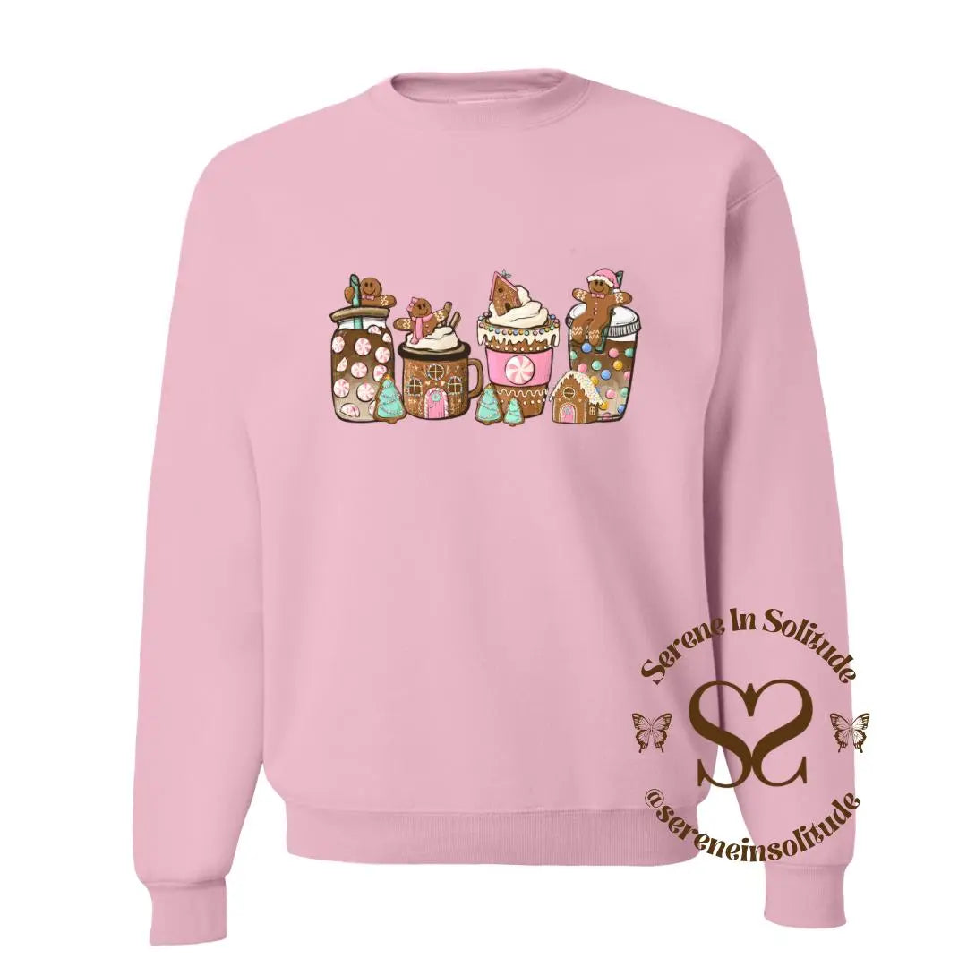 Gingerbread Coffee Crewneck Sweatshirt